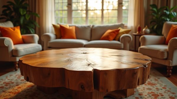 Pourquoi choisir une table basse bois flotté pour votre salon ?