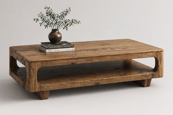Top 5 raisons d'adopter une table basse en bois flotté