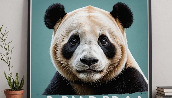Trouvez le poster panda parfait pour votre décoration intérieure